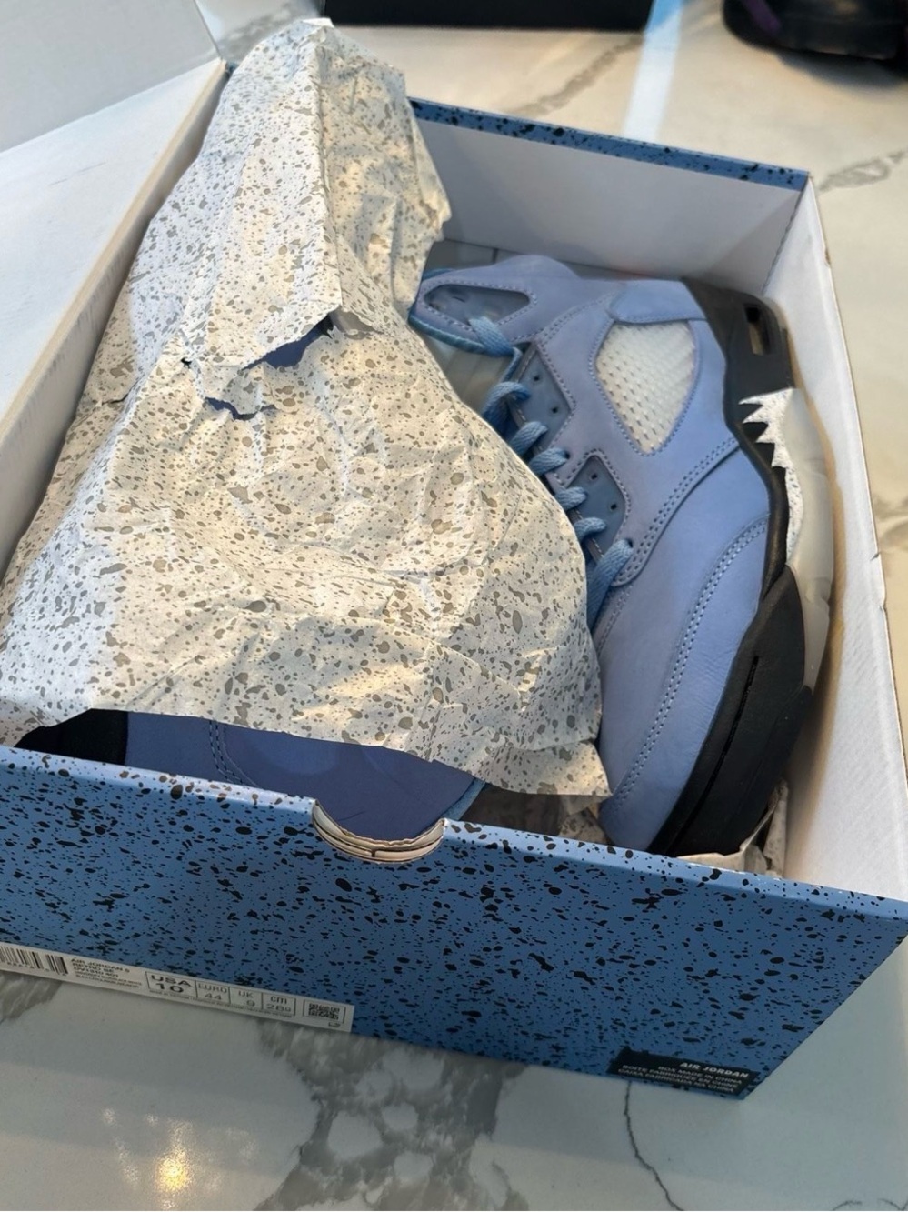 Jordan 5 UNC Size 10
